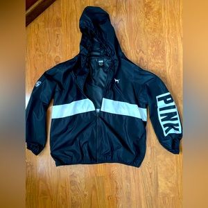 Victoria Secret full zip wind breaker. Size XS